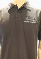 Temora Aviation Museum Polo Shirt Charcoal